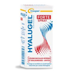 Cooper Hyalugel Forte Spray lésions buccales sévères & douloureuses, aphtes (20 ml)