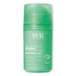SVR Spirial Déodorant Roll-On végétal 24h (50 ml, rechargeable)
