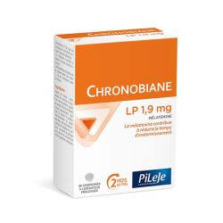 Pileje Chronobiane LP 1,9mg réduction du temps d'endormissement (60 comprimés)