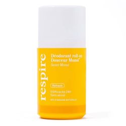 Respire Déodorant roll-on Douceur Monoï rechargeable efficacité 24h (50 ml)