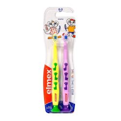 Elmex Brosse à dents souples enfants 0-3 ans (x2)