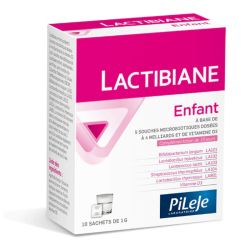 PiLeJe Lactibiane Enfant 1G microbiote intestinal (10 sachets)