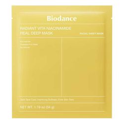 Biodance Radiant Vita Niacinamide Real Deep Mask masque illuminateur et unifiant (x1)