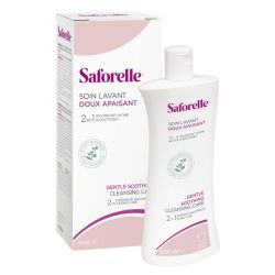 Saforelle Soin Lavant Doux Apaisant 2-en-1 Inconfort intime & quotidien (500 ml)