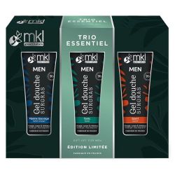MKL Green Nature Coffret Trio Essentiel Homme 2026 (3 gels douche 100 ml