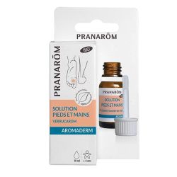 AROMADERM Verrucarom Solution pieds et mains