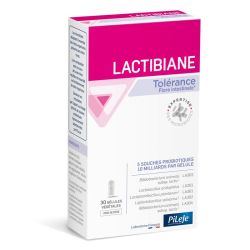 PiLeJe Lactibiane Tolérance maintien de la flore intestinale (30 gélules)