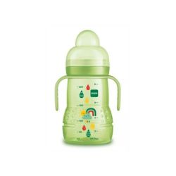 MAM Biberon de Transition Trainer+ Débit 3 Vert (220 ml)