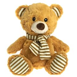 Pelucho Bouillotte sèche peluche Ourson Crème aux grains de blé et fleurs de lavande