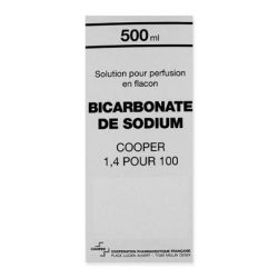 Cooper Bicarbonate de sodium 1,4% solution pour perfusion (500 ml)