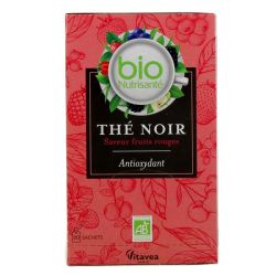 BioNutrisanté Thé noir antioxydant bio saveur fruits rouges