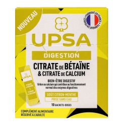 Citrate de Bétaïne & Calcite de Calcium Bien-être Digestif (x10 doses)