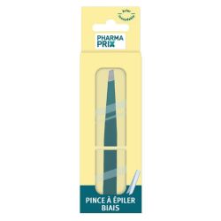 Pharmaprix Pince à Épiler Biais en acier inoxydable (x1)