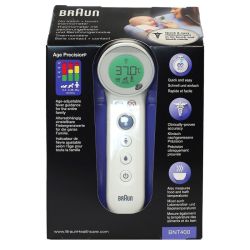 Braun Thermometre Sans Contact + Contact BNT 400