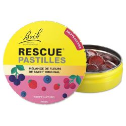 Bach Rescue pastilles saveur fruits rouges bien-être émotionnel & sérénité (50 g)