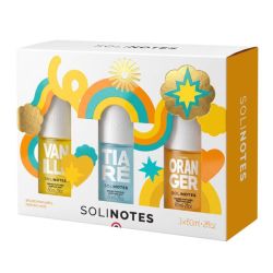 Solinotes Coffret Trio Brumes Parfumées Vanille, Tiaré et Fleur d'Oranger (3 x 60 ml)