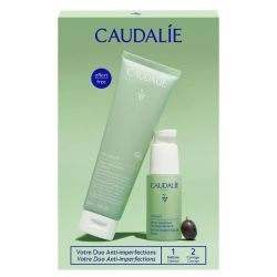 Vinopure Coffret Sérum + Gelée nettoyante purifiante offerte, à l'acide salycilique (30 ml + 150 ml)