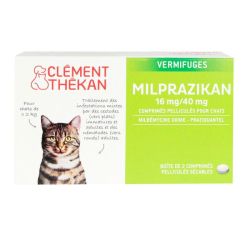 Milprazikan Chat 16Mg / 40Mg 2Cp > 2Kg