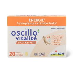 Oscillo' Vitalité complexe multi-actifs forme physique & intellectuelle (20 comprimés)