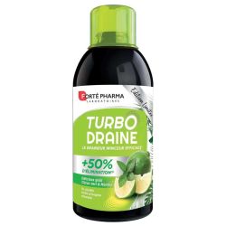 Turbo Draine draineur minceur à boire Citron Vert & Menthe (500 ml)