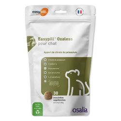 Easypill Oxaless citrate de potassium pour chats (30 boulettes)
