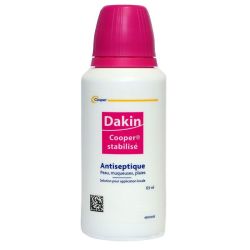 Dakin Stabilisé solution antiseptique pour application locale (125 ml)