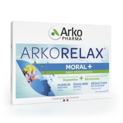 Arkopharma Arkorelax Moral+ humeur, équilibre mental, fatigue (30 comprimés)