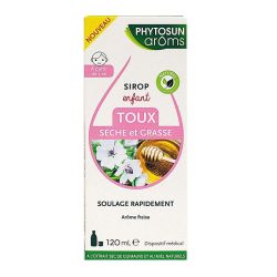Phytosun Arôms Sirop Toux Sèche et Grasse Enfant 120Ml