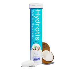 Hydratis Pastilles Effervescentes Hydratation Saveur Noix de Coco (x20)