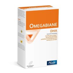 PiLeJe Omegabiane DHA huiles de poissons source d'omégas (80 capsules marines)