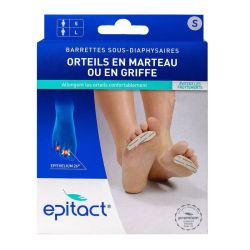 EPITACT Barrettes Sous Diaphysairies Femme (S) Orteils en Marteau, en Griffe - Epithélium x2