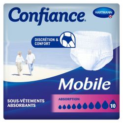 Hartmann Confiance Mobile 10 Gouttes sous-vêtements absorbants Large (x14)