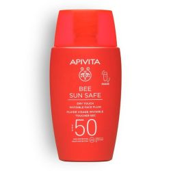 Apivita Bee Sun Safe Fluide Visage Invisible Toucher Sec SPF50 (50 ml)