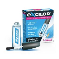 Cooper Excilor solution traitement de la mycose de l'ongle (3,3 ml)