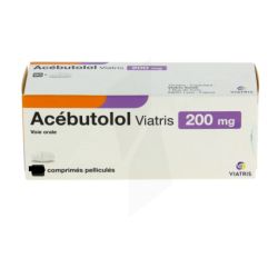Acebutolol 200 Mg Viatris Comprimé 30