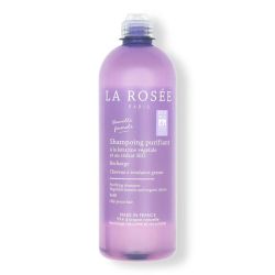 La Rosée Shampoing purifiant à la kératine végétale et au cédrat bio (recharge 400 ml)