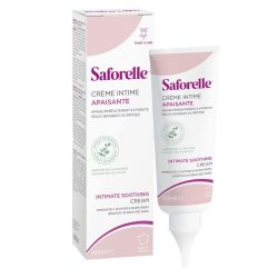Saforelle Crème Apaisante Intime apaise & hydrate peaux sensibles et irritées (100 ml)