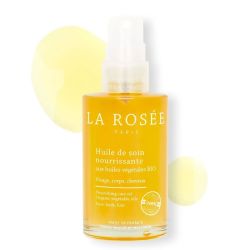 La Rosée Huile de soin nourrissante aux huiles végétales bio visage, corps & cheveux (100 ml)