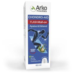 Arkopharma Chondro-Aid Flash Roll-on apaise et détend articulations & tendons (60 ml)
