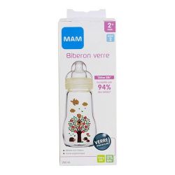 MAM Biberon Verre Arbre Debit 2 260Ml