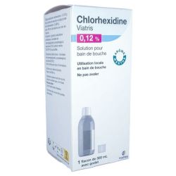 Chlorhexidine Mylan Bain de bouche 0,12 %