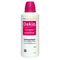 Dakin Stabilisé Solution antiseptique pour application locale (250 ml)