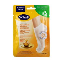 Scholl Masque Pieds Nourrissant au Miel de Manuka 1 paire
