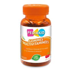 Pediakid Gommes Multivitaminées Oursons Goût Cerise x60