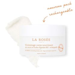 La Rosée Gommage corps nourrissant rechargeable sucre & huiles végétales bio (200 g)