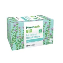 Pharmactiv Bio La Tisane Respiration au thym (20 sachets)