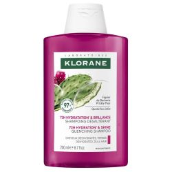 Klorane Hydratation & Brillance Shampoing désaltérant et illuminateur à la Figue de Barbarie (200 ml)