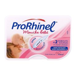 Prorhinel Mouche Bébé +2 embouts souples jetables