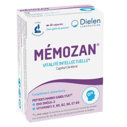 Dielen Mémozan vitalité intellectuelle & capital cérébral (60 capsules)