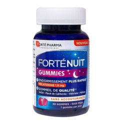 Forté Pharma FortéNuit Gummies endormissement rapide, sommeil de qualité (60 gommes)